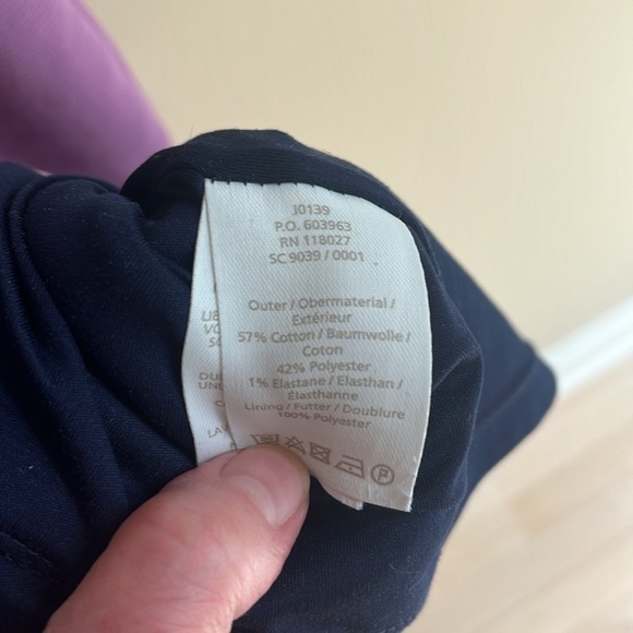 Boden Kaia Ottoman Textured Sheath Dress Lavender Sz 2 - Picture 7 of 8